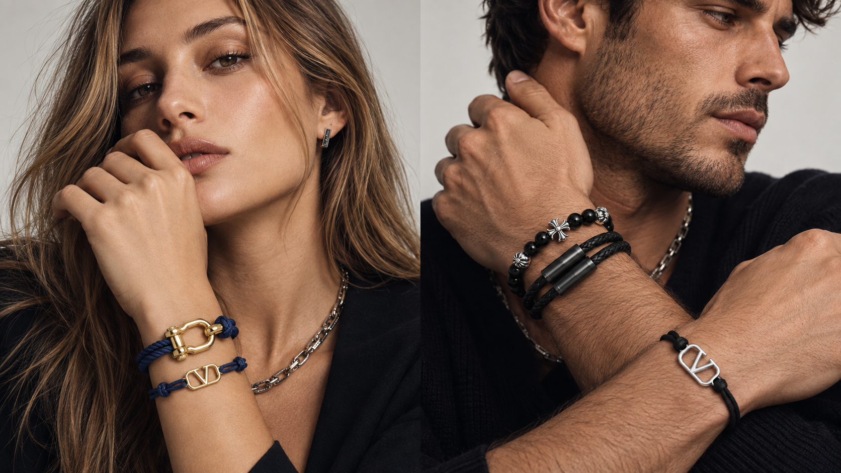 Campanha Venere: pulseiras Porto Royal, Signature e Rockefeller